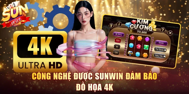 Công nghệ được Sunwin đảm bảo đồ họa 4K