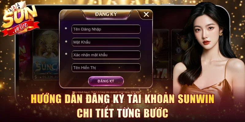 Đăng ký tài khoản Sunwin