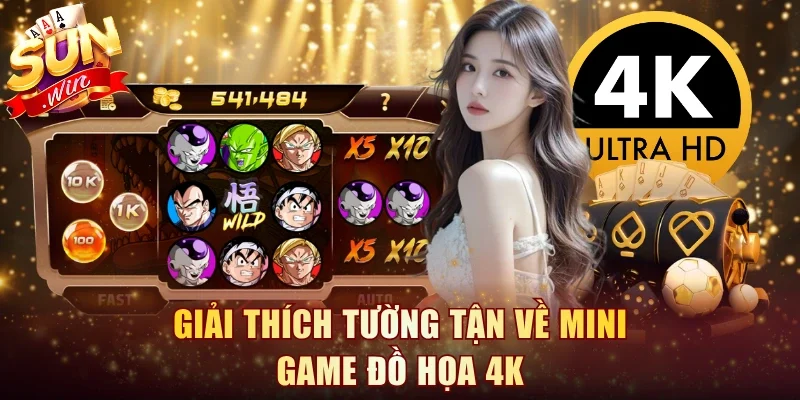 Giải thích tường tận về Mini Game đồ họa 4K