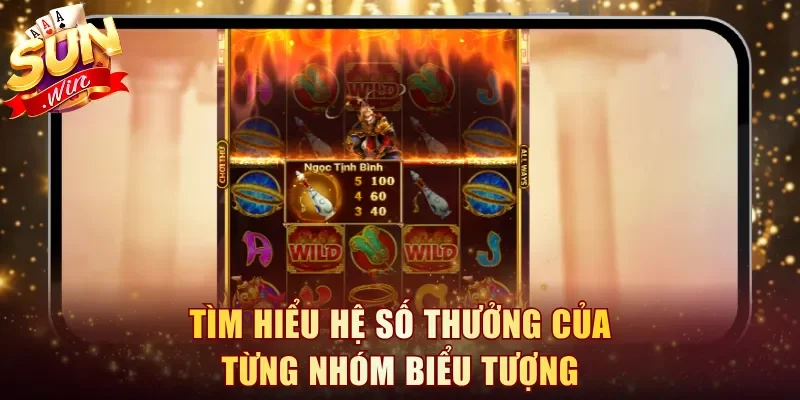 Tìm hiểu hệ số thưởng của từng nhóm biểu tượng