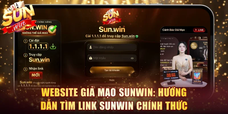 Website giả mạo Sunwin
