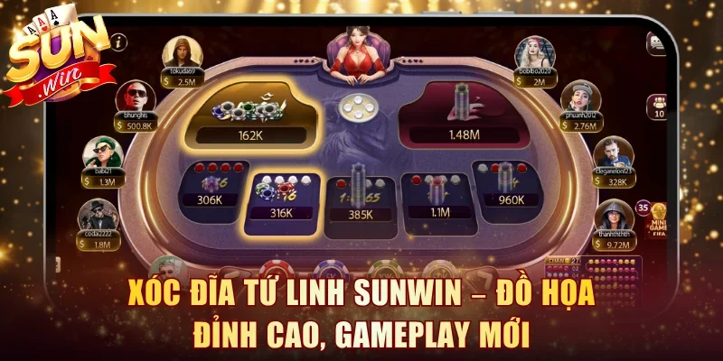 Xóc đĩa Tứ Linh Sunwin